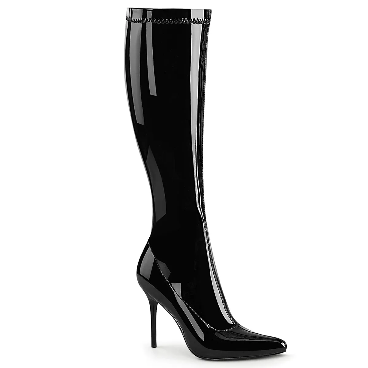 4 Inch Heel CLASSIQUE-2000 Black Stretch Pat