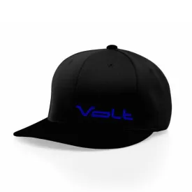 All black hat with blue Volt logo