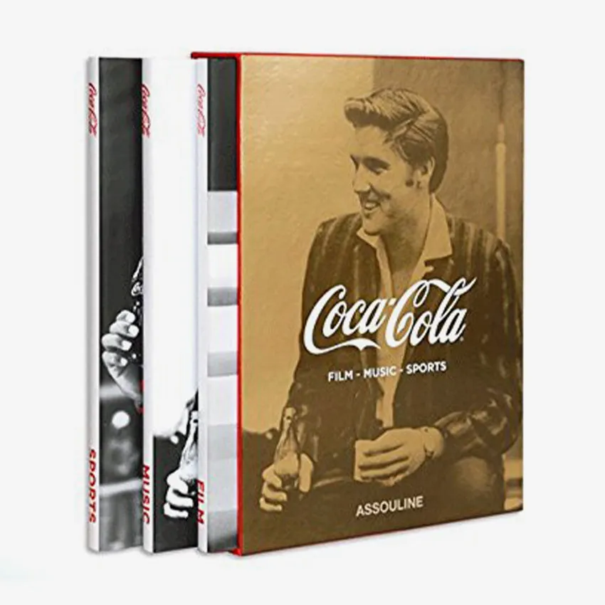 Assouline | Coca-Cola Set of 3: Film, Music, Sports