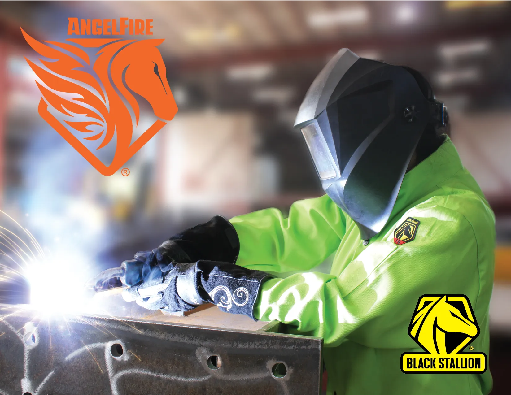 Black Stallion Flame Resistant Welding Jacket