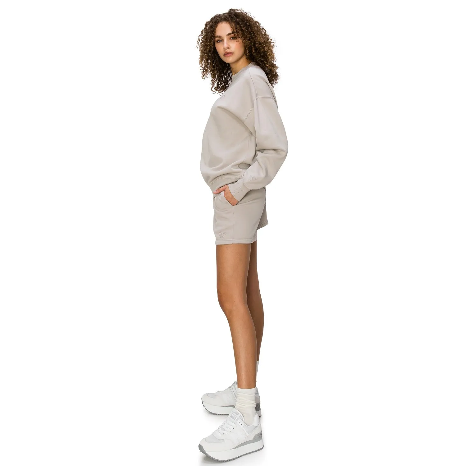 Cloud Fleece Crewneck Sweatshirt - Light Taupe