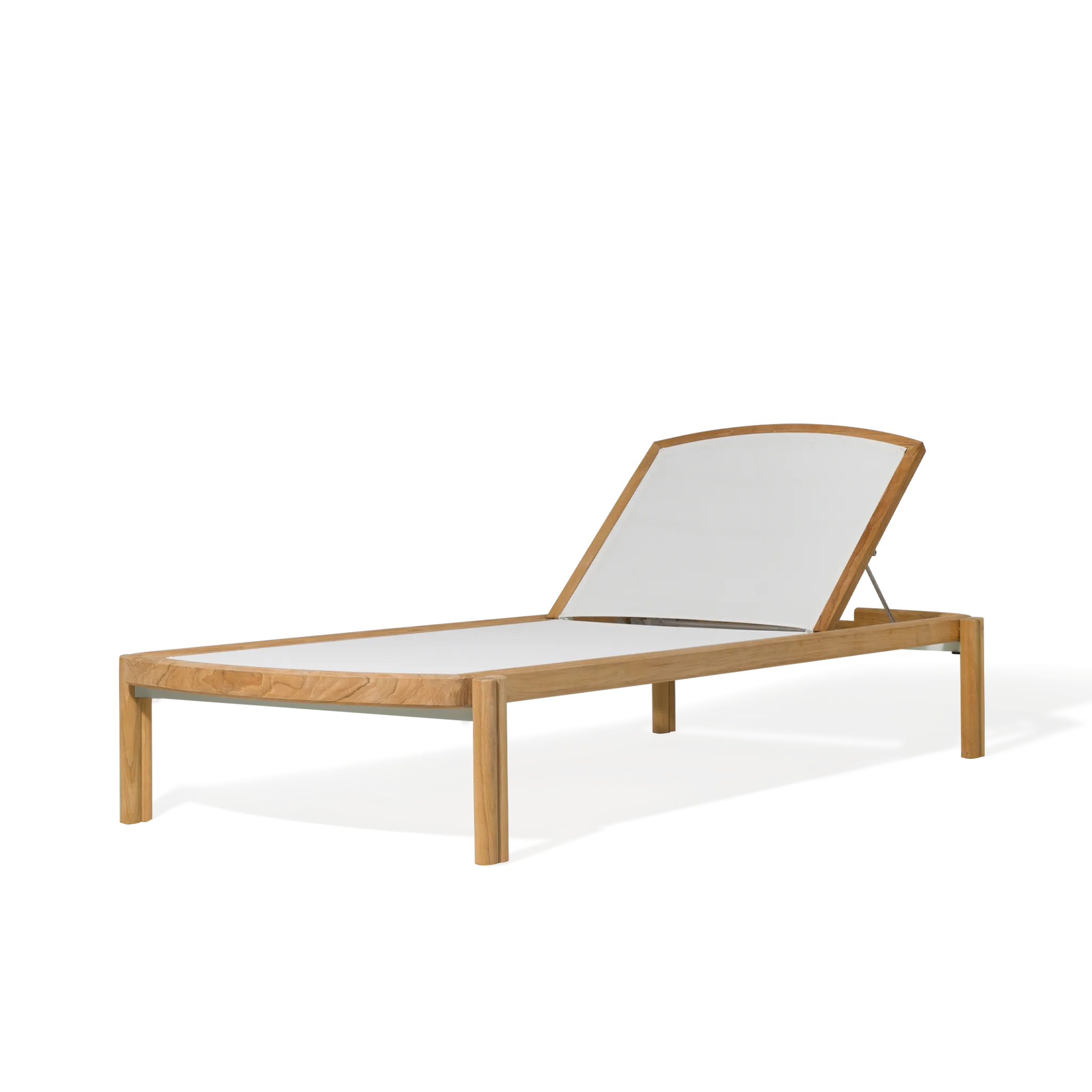 Cove Teak Stacking Sun Lounge