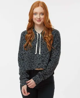 Cozy Leopard Cropped Pullover