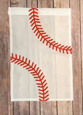 Garden Flag - Baseball