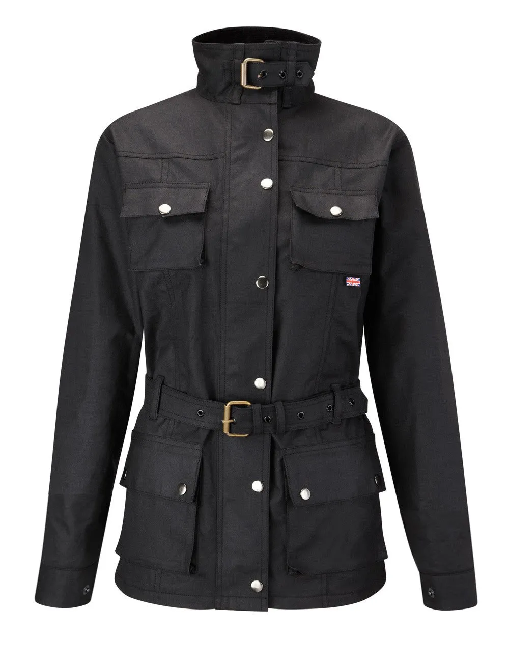 HAVANA WOMAN'S WAX COTTON MOTORCYCLE JACKET