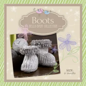 Hello Baby Boots Pattern