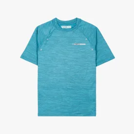 Junior Harlant Poly Sport Tee (Blue)