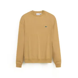 LC - Men 'Beige' Embroidery Logo Fleece Sweatshirt LC359