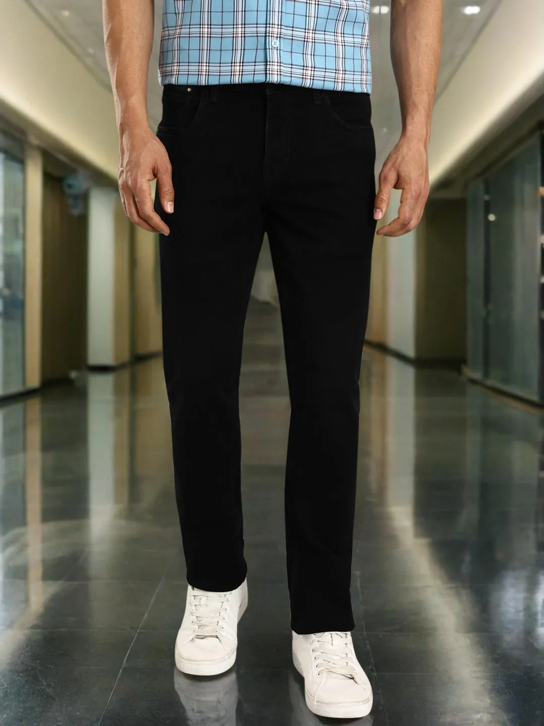 Men Brooklyn Fit Stretchable Jeans