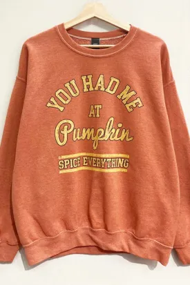 Pumpkin Spice sweatshirt