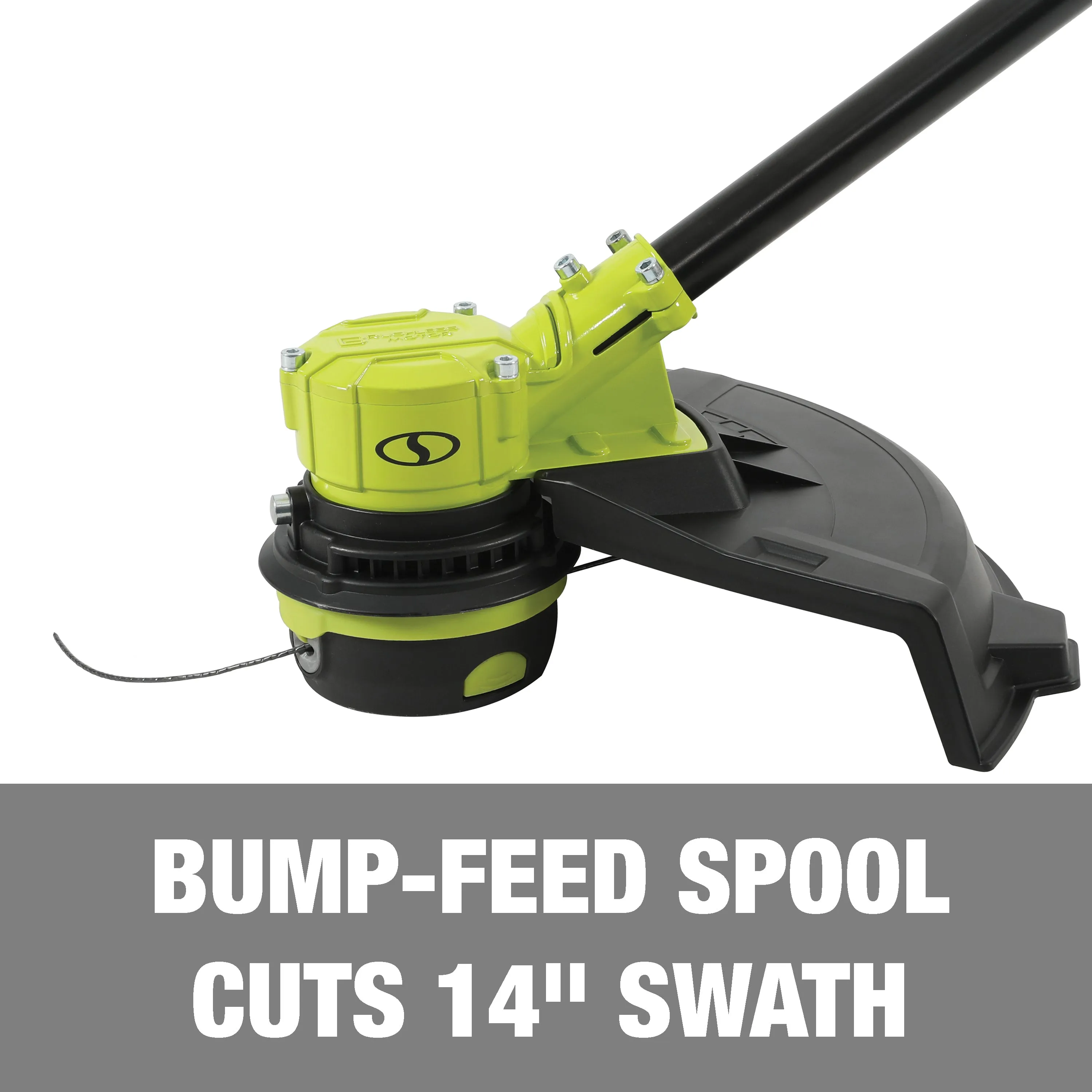 Sun Joe 24V-ST14B-CT 24-Volt IONMAX Cordless Dual Line String Trimmer | 14-Inch | Tool Only