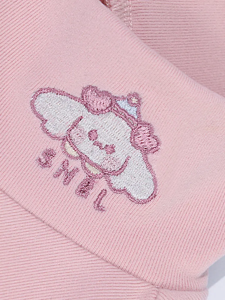 Sweet Embroidery Turtleneck