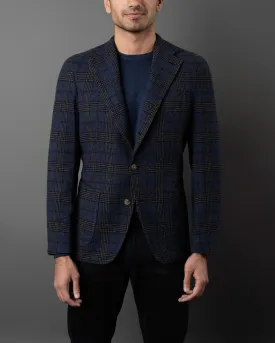 Windowpane Checked Jacket