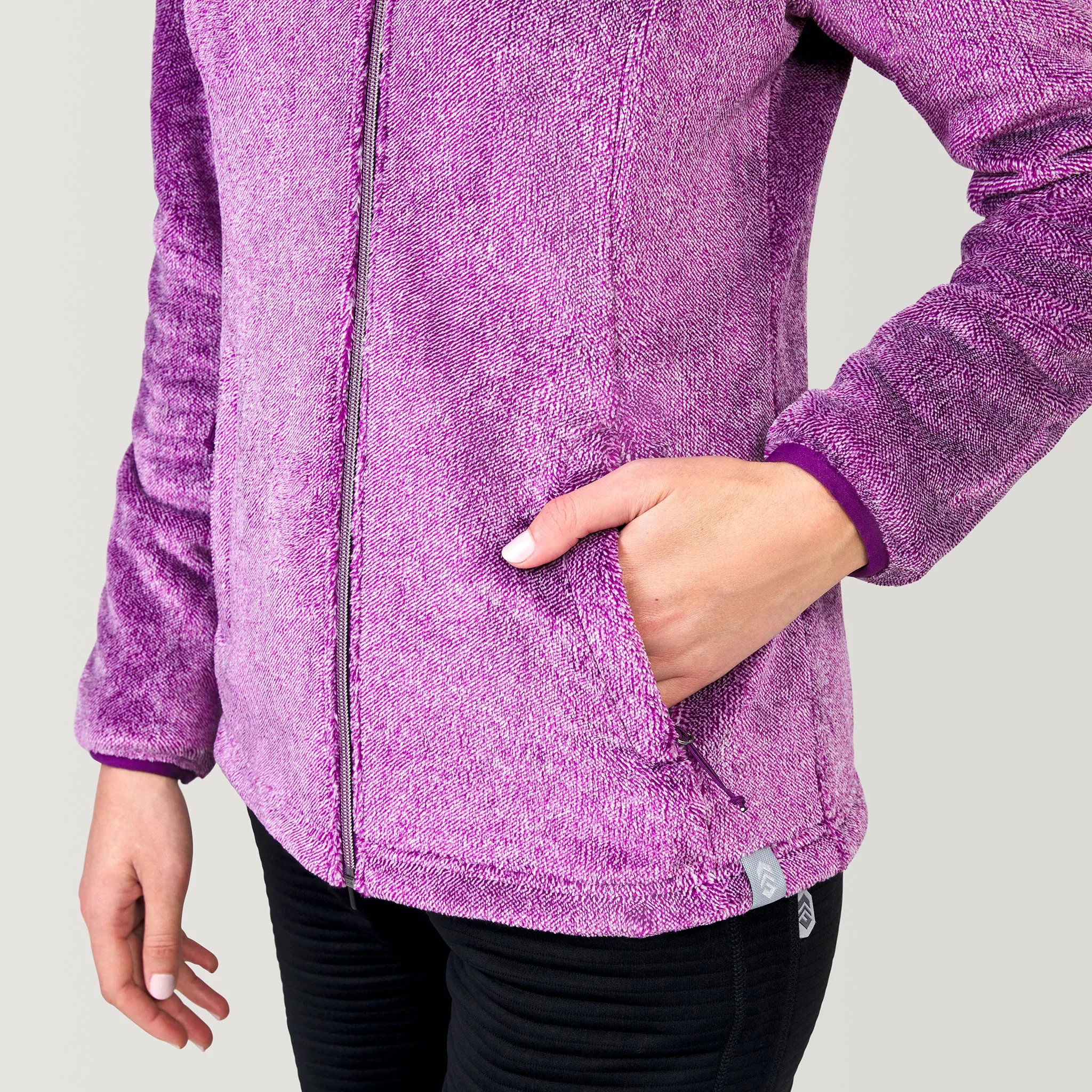 Women's Outbound Heather Butter Pile® Fleece Jacket