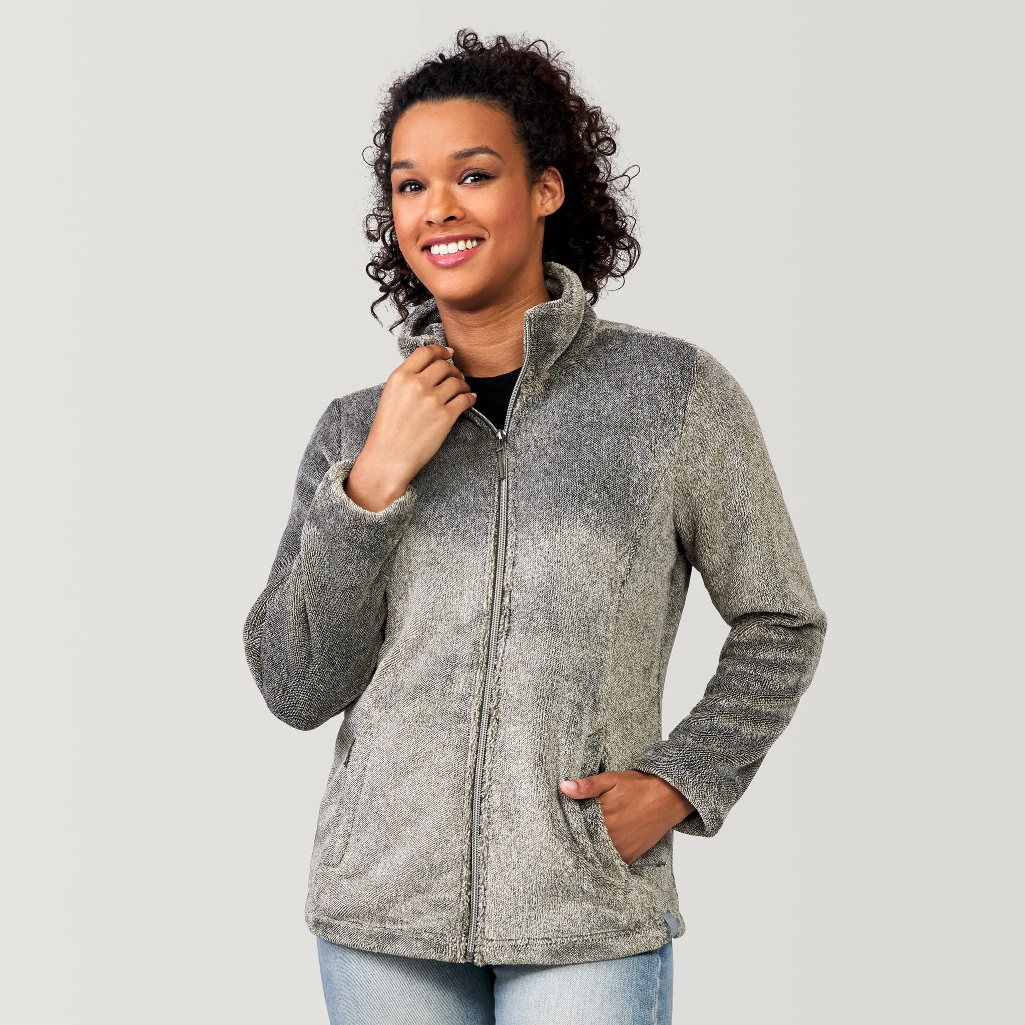 Women's Outbound Heather Butter Pile® Fleece Jacket