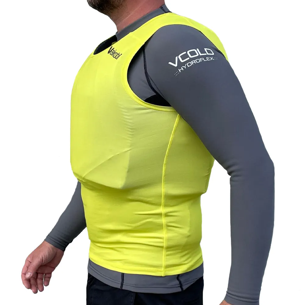 Youth UV Spandex Race Vest - Fluro Yellow